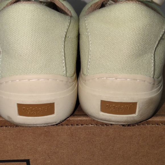 Dr. Scholl's Light Green Canvas Sneakers Womens Size 10 - Picture 3 of 16